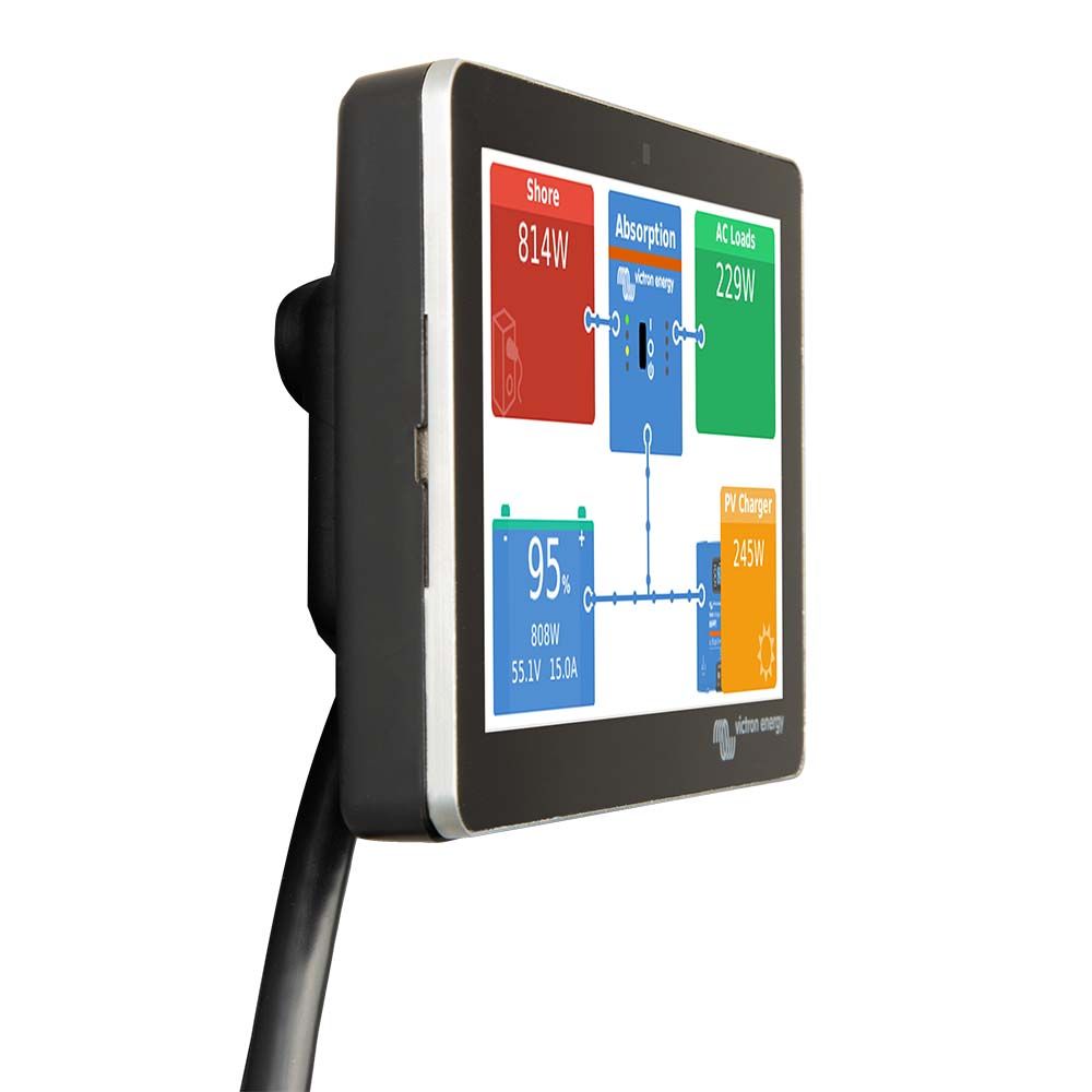 Victron Energy GX Touch 50 Wall Mount, No Cut-Out, 3-Screw Mounting — Quality Boat Parts