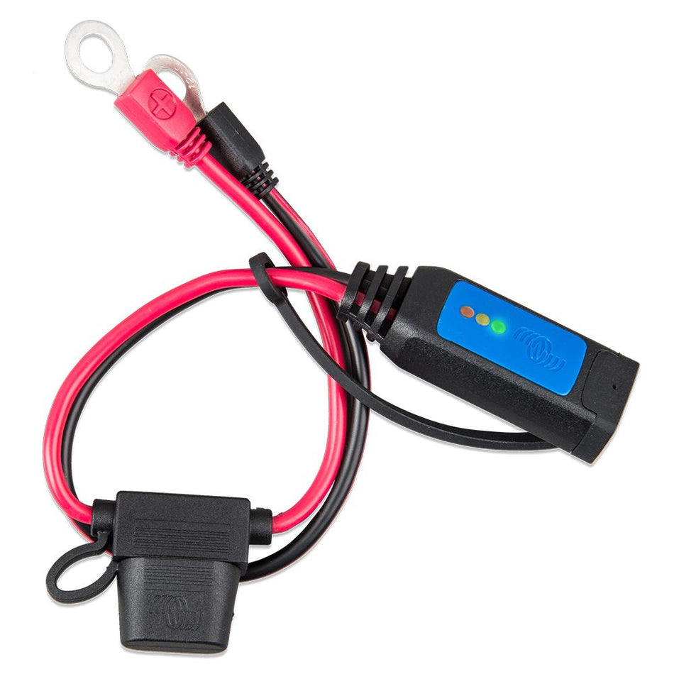 Victron Energy Battery Indicator Eyelet M8, For Blue Smart IP65 Chargers, 30A ATO Fuse, 1.5m 12 AWG Cable — Quality Boat Parts