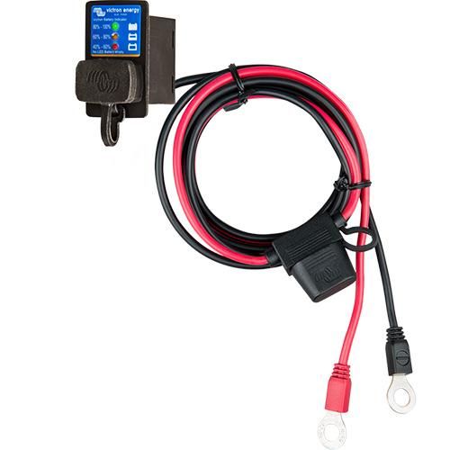Victron Energy Battery Indicator Eyelet M8, For Blue Smart IP65 Chargers, 30A ATO Fuse, 1.5m 12 AWG Cable — Quality Boat Parts
