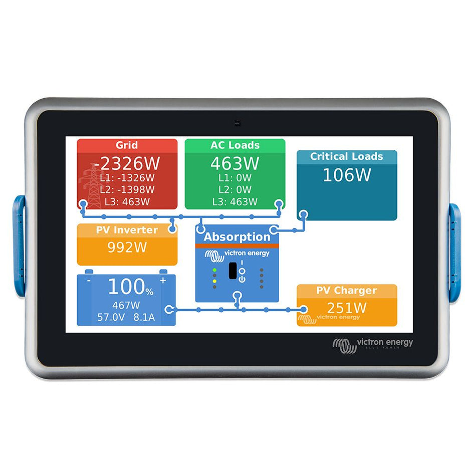 Victron Energy Ekrano GX Monitoring and Control Display, 7 in Touchscreen, Flush Mount — Quality Boat Parts