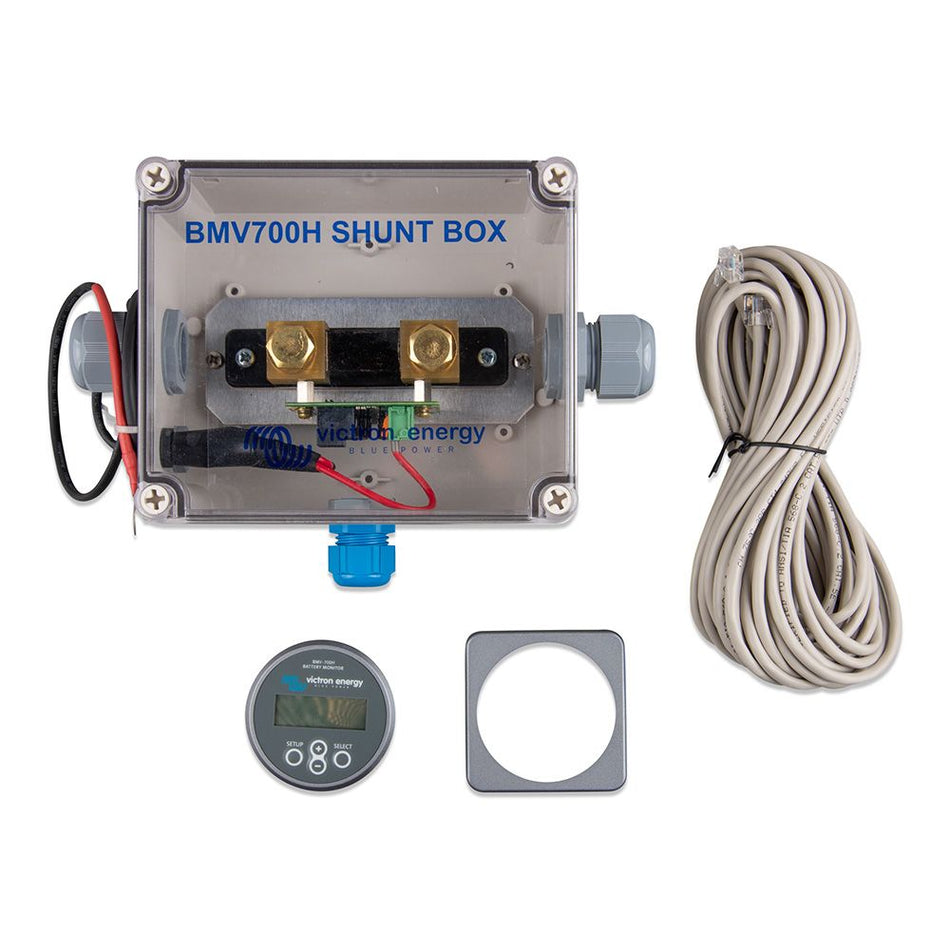 Victron Energy BMV-700H Battery Monitor, 60-385VDC, 500A/50mV Shunt — Quality Boat Parts