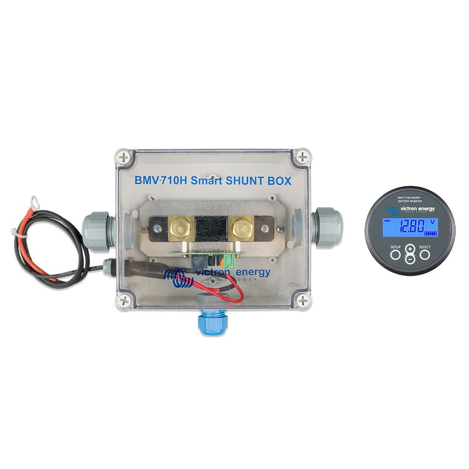 Victron Energy BMV-710H Smart High Voltage Battery Monitor, 60-385VDC, Bluetooth, 500A/50mV Shunt — Quality Boat Parts