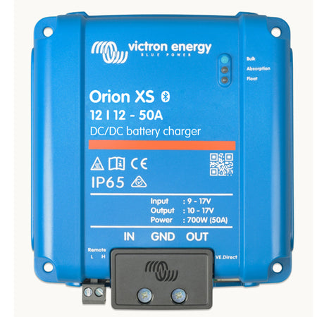 Victron Energy Orion XS Smart 12/12-50A DC-DC Battery Charger, 700W, Bluetooth, VE.Direct, IP65 — Quality Boat Parts