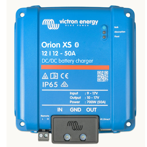 Victron Energy Orion XS Smart 12/12-50A DC-DC Battery Charger, 700W, Bluetooth, VE.Direct, IP65 — Quality Boat Parts