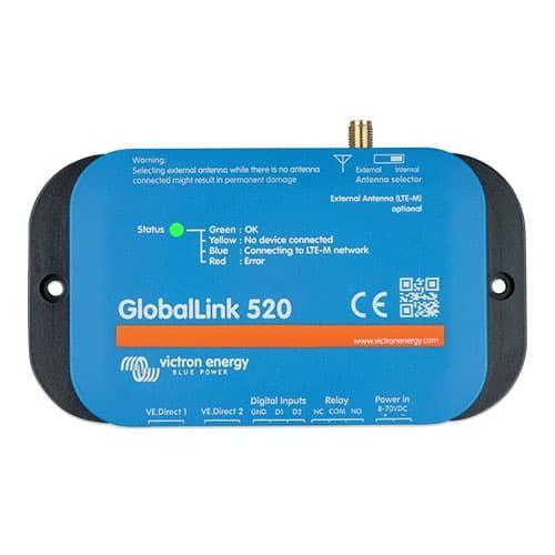 Victron Energy GlobalLink 520 Remote Monitoring Device, For VE.Direct Devices, 4G LTE-M, VRM, 5-Year Connectivity — Quality Boat Parts