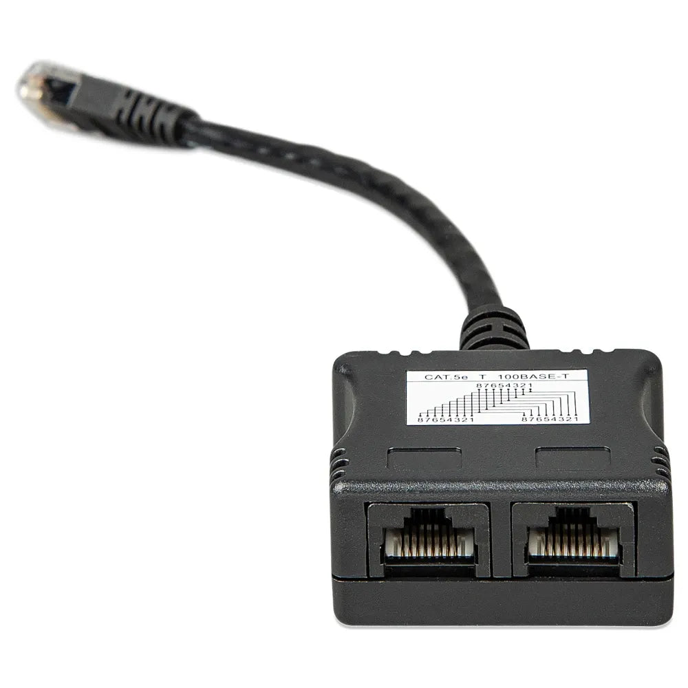 Victron Energy RJ45 UTP Splitter Cable, For MultiPlus 500VA-1600VA, 1x Male to 2x Female, 15cm — Quality Boat Parts