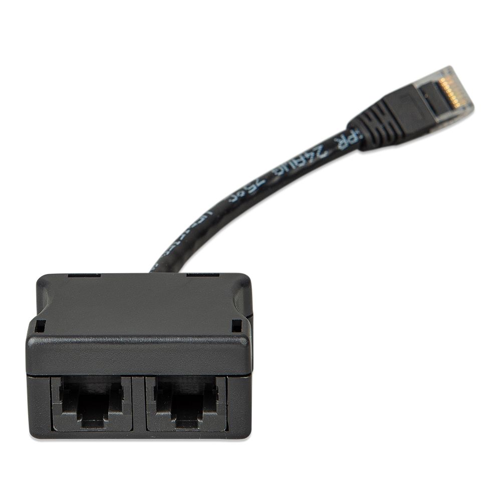 Victron Energy RJ45 UTP Splitter Cable, For MultiPlus 500VA-1600VA, 1x Male to 2x Female, 15cm — Quality Boat Parts