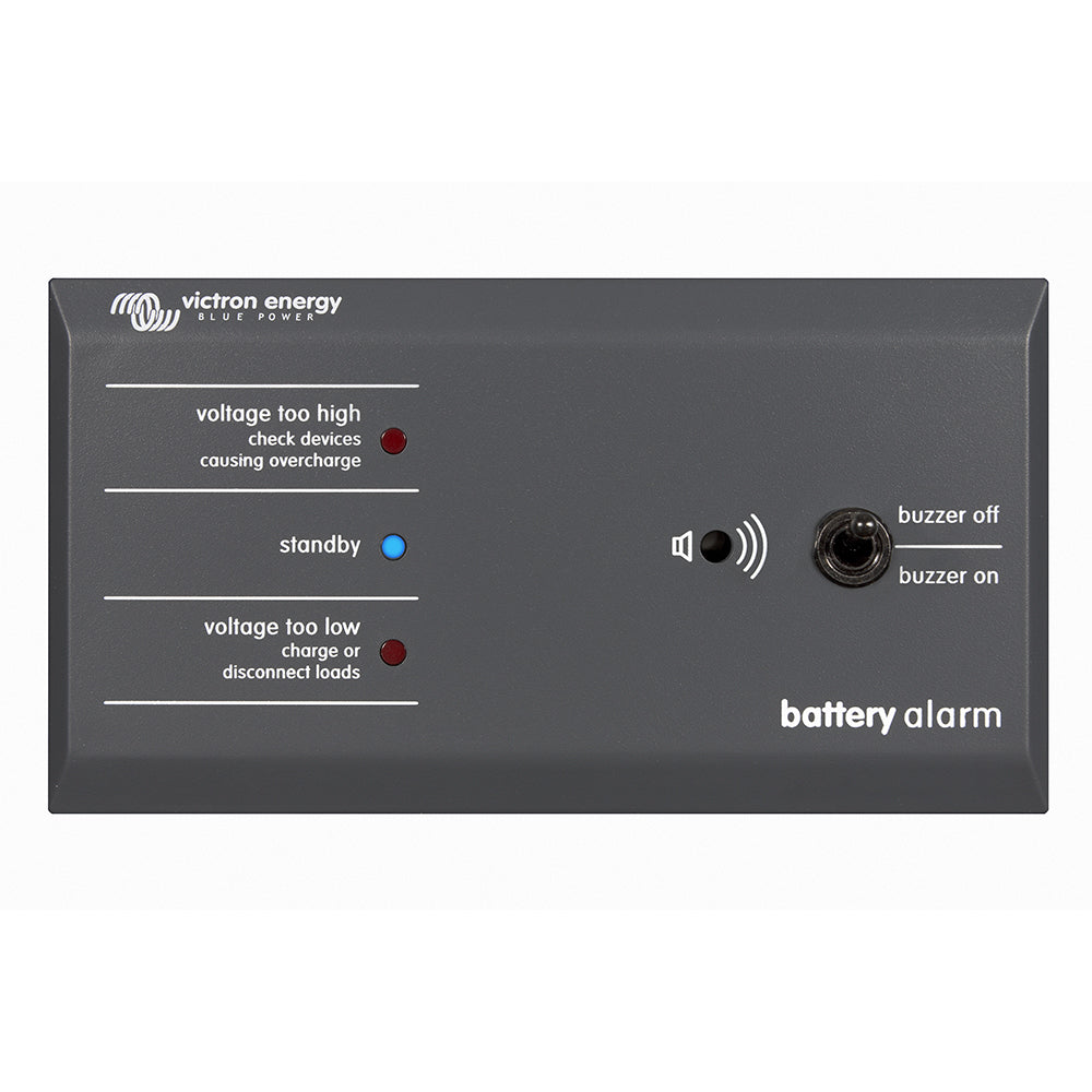 Victron Energy Battery Alarm GX Panel, 12/24V, Audible and Visual Alarms, Potential-Free NO/NC Contact — Quality Boat Parts