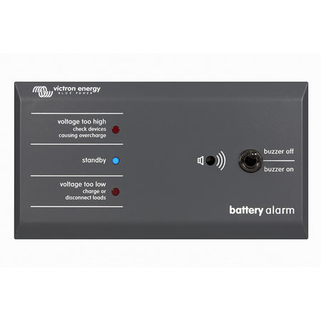 Victron Energy Battery Alarm GX Panel, 12/24V, Audible and Visual Alarms, Potential-Free NO/NC Contact — Quality Boat Parts