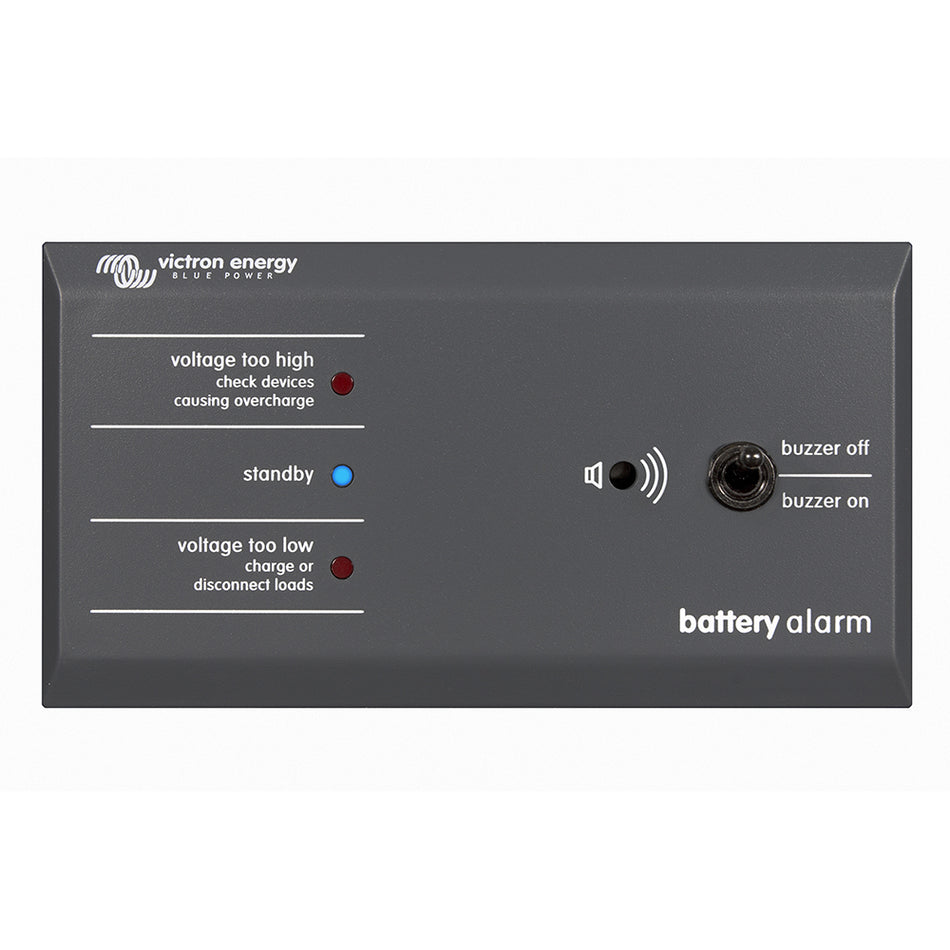 Victron Energy Battery Alarm GX Panel, 12/24V, Audible and Visual Alarms, Potential-Free NO/NC Contact — Quality Boat Parts