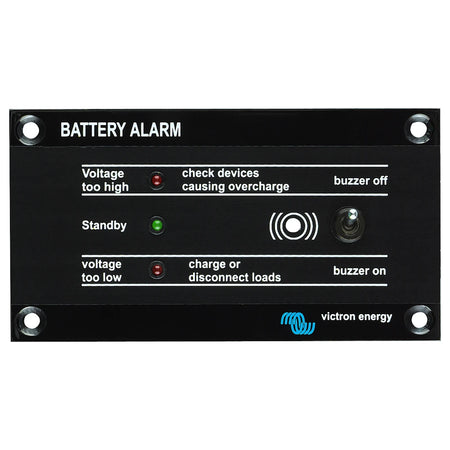 Victron Energy Battery Alarm GX Panel, 12/24V, Audible and Visual Alarms, Potential-Free NO/NC Contact — Quality Boat Parts