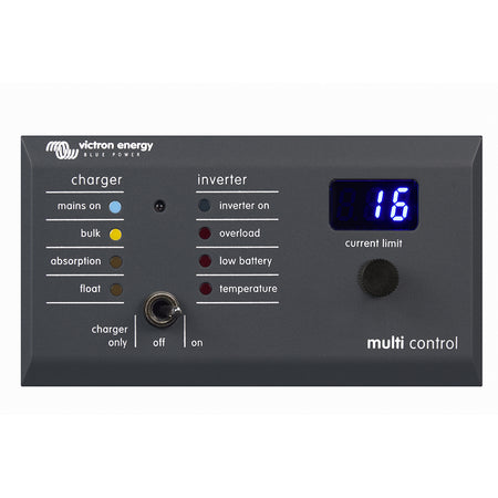 Victron Energy Digital Multi Control 200/200A GX Panel, For Multi/Quattro, 200A, RJ45 — Quality Boat Parts