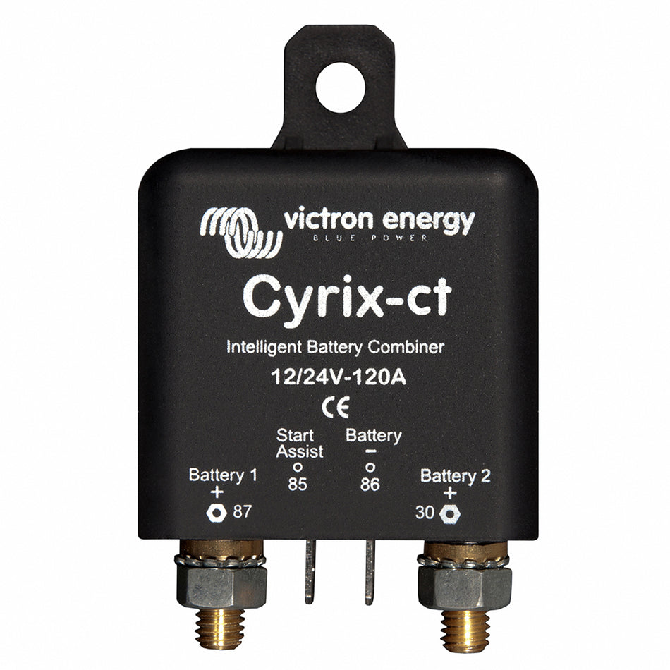 Victron Energy Cyrix-ct Intelligent Battery Combiner, 12/24V, 120A, IP54 — Quality Boat Parts