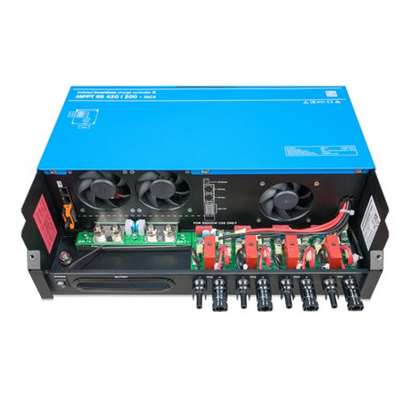 Victron Energy SmartSolar MPPT RS 450/100-MC4 Solar Charge Controller, 450V PV Input, 100A, 48V, VE.Can, VE.Direct — Quality Boat Parts
