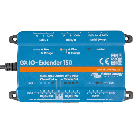 Victron Energy GX IO-Extender 150 I/O Expansion Module, For GX Devices, USB-Powered, 8 Digital I/Os, 4 PWM Ports — Quality Boat Parts