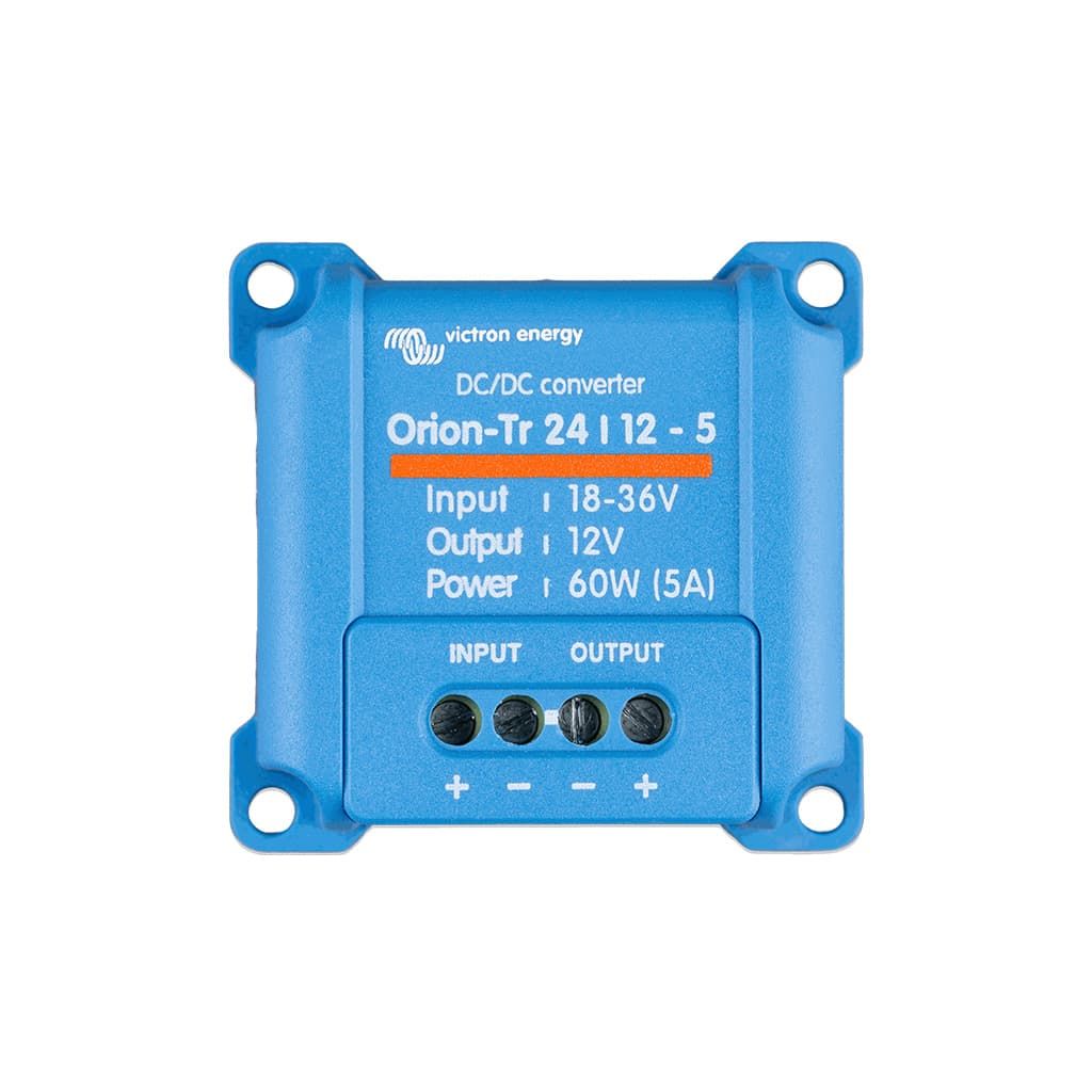 Victron Energy Orion-Tr 24/12-5 DC-DC Converter, 24V to 12V, 5A, 60W, Non-Isolated — Quality Boat Parts