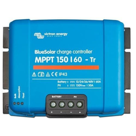 Victron Energy SmartSolar MPPT 150/60-Tr Solar Charge Controller, 60A, 150V PV, 12/24/48V, Bluetooth, VE.Direct, Screw Terminals — Quality Boat Parts