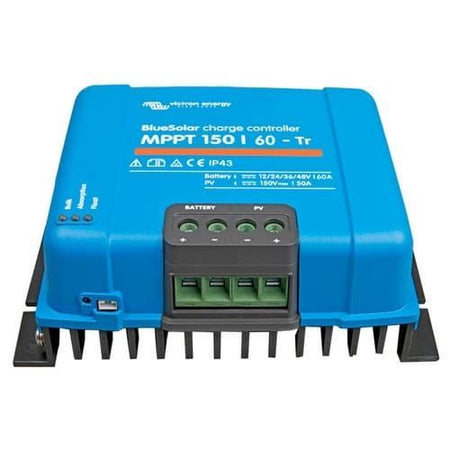 Victron Energy SmartSolar MPPT 150/60-Tr Solar Charge Controller, 60A, 150V PV, 12/24/48V, Bluetooth, VE.Direct, Screw Terminals — Quality Boat Parts