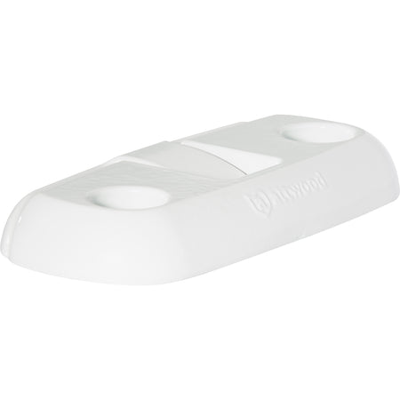 Attwood Marine Fold-Down Dock Cleat, Aluminum, White Finish — Quality Boat Parts