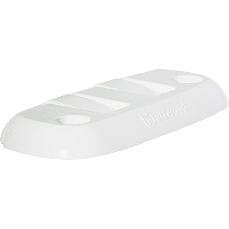 Attwood Marine Fold-Down Dock Cleat, Aluminum, White Finish — Quality Boat Parts