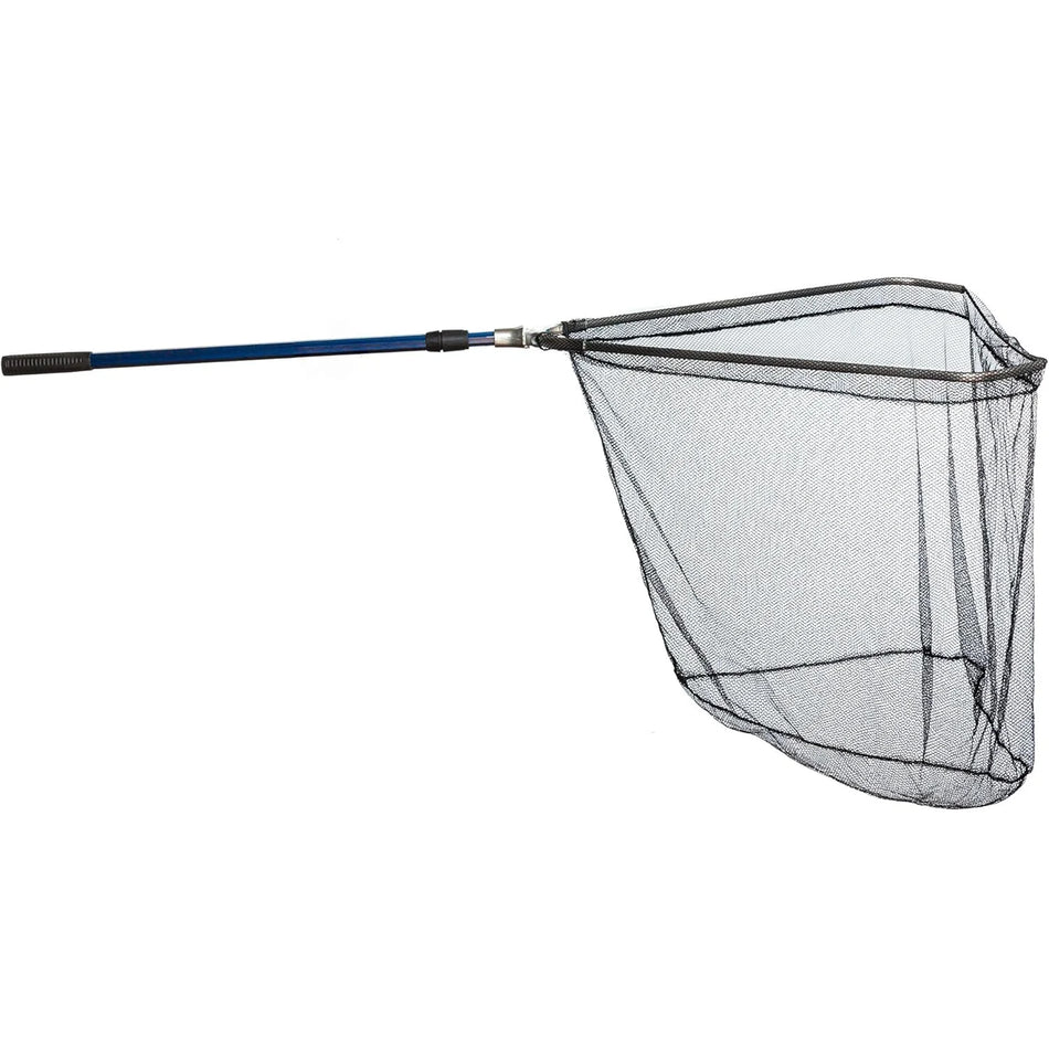 Attwood Marine Fold-N-Stow Fishing Net, Knot-Free Netting, Flip-Handle Lock — Quality Boat Parts