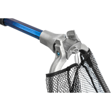 Attwood Marine Fold-N-Stow Fishing Net, Knot-Free Netting, Flip-Handle Lock — Quality Boat Parts