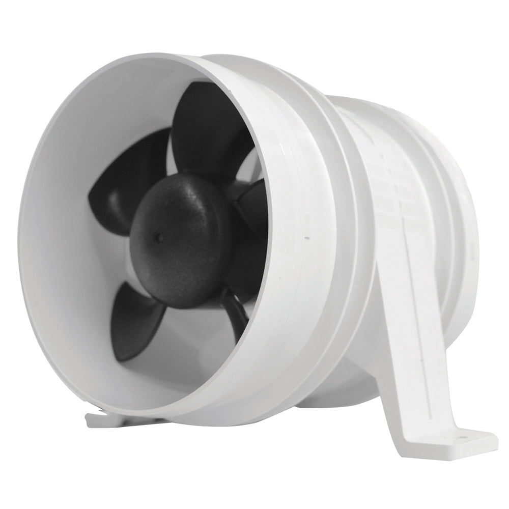 Attwood Marine Turbo 4000 Series II In-Line Blower, 12V, 4 in Vent Hose — Quality Boat Parts
