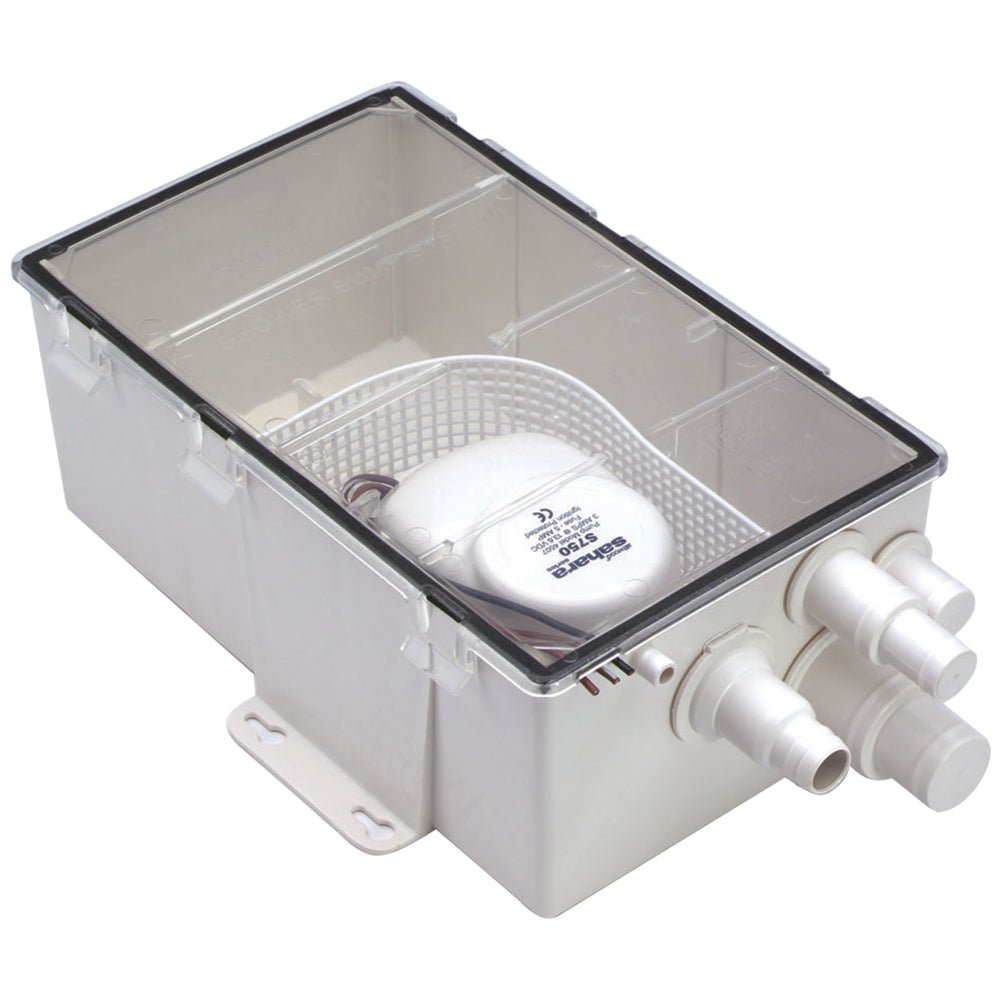 Attwood Marine Shower Sump Pump System, 12V, Automatic, 3/4 in Outlet — Quality Boat Parts