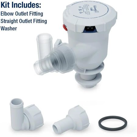 Attwood Marine Tsunami Mk2 T800 Aerator Pump, 12V, 800 GPH, IP68 — Quality Boat Parts