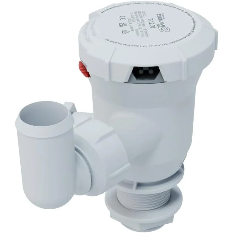 Attwood Marine Tsunami Mk2 T1200 Aerator Pump, 12V, 1200 GPH — Quality Boat Parts