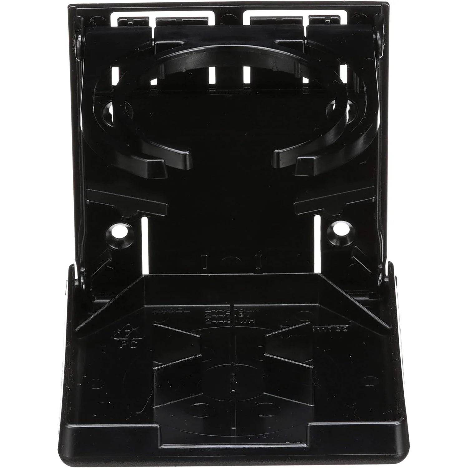 Attwood Marine Fold-Up Drink Holder, Dual Ring, Polycarbonate, 7/8 in Closed Depth — Quality Boat Parts