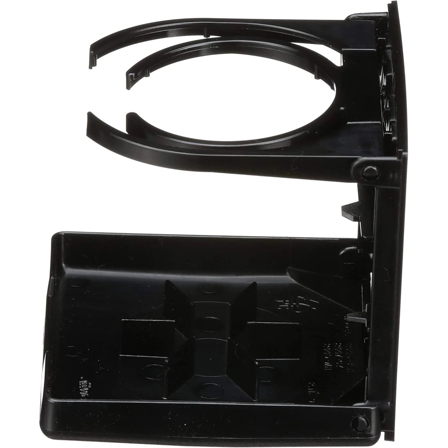 Attwood Marine Fold-Up Drink Holder, Dual Ring, Polycarbonate, 7/8 in Closed Depth — Quality Boat Parts