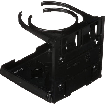Attwood Marine Fold-Up Drink Holder, Dual Ring, Polycarbonate, 7/8 in Closed Depth — Quality Boat Parts