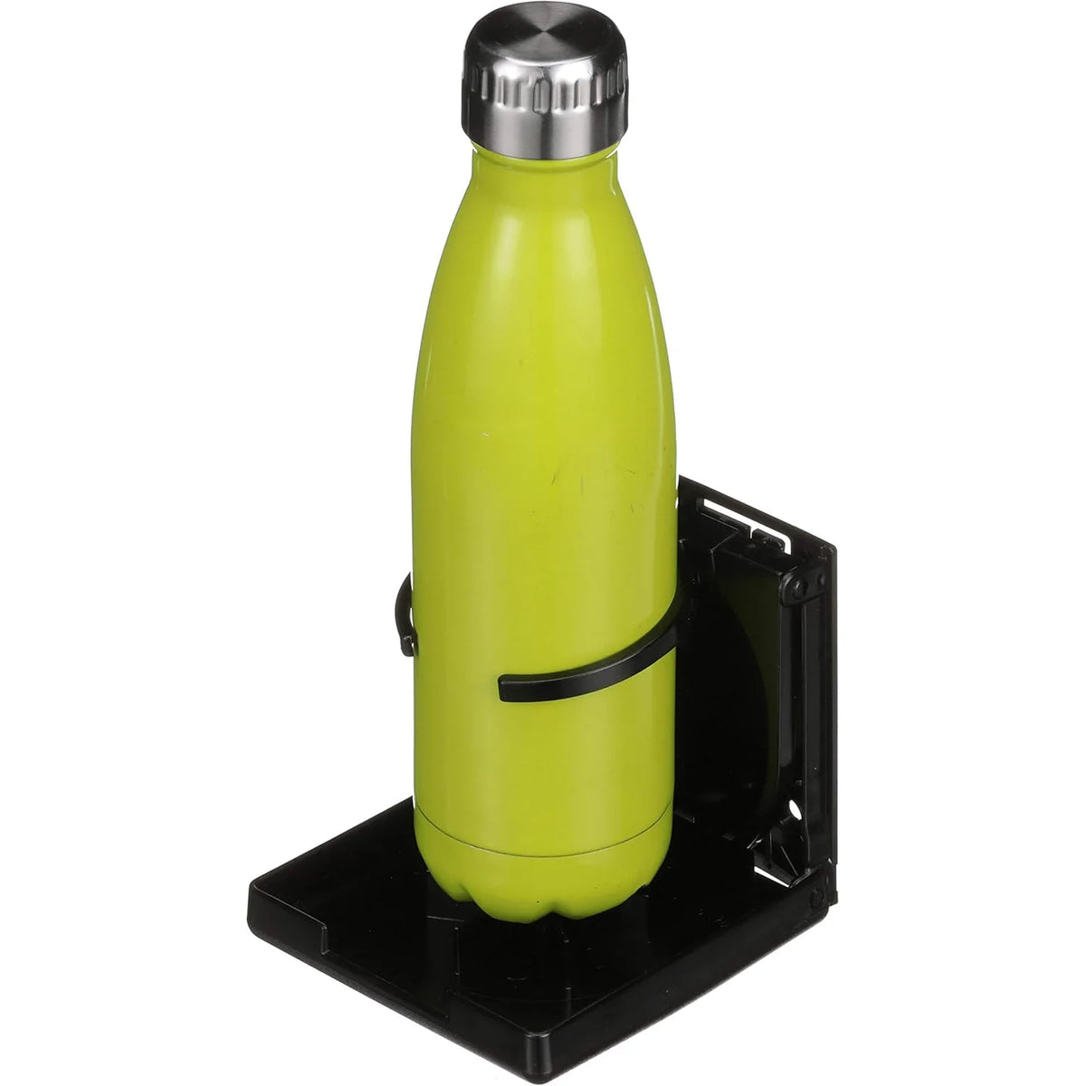Attwood Marine Fold-Up Drink Holder, Dual Ring, Polycarbonate, 7/8 in Closed Depth — Quality Boat Parts