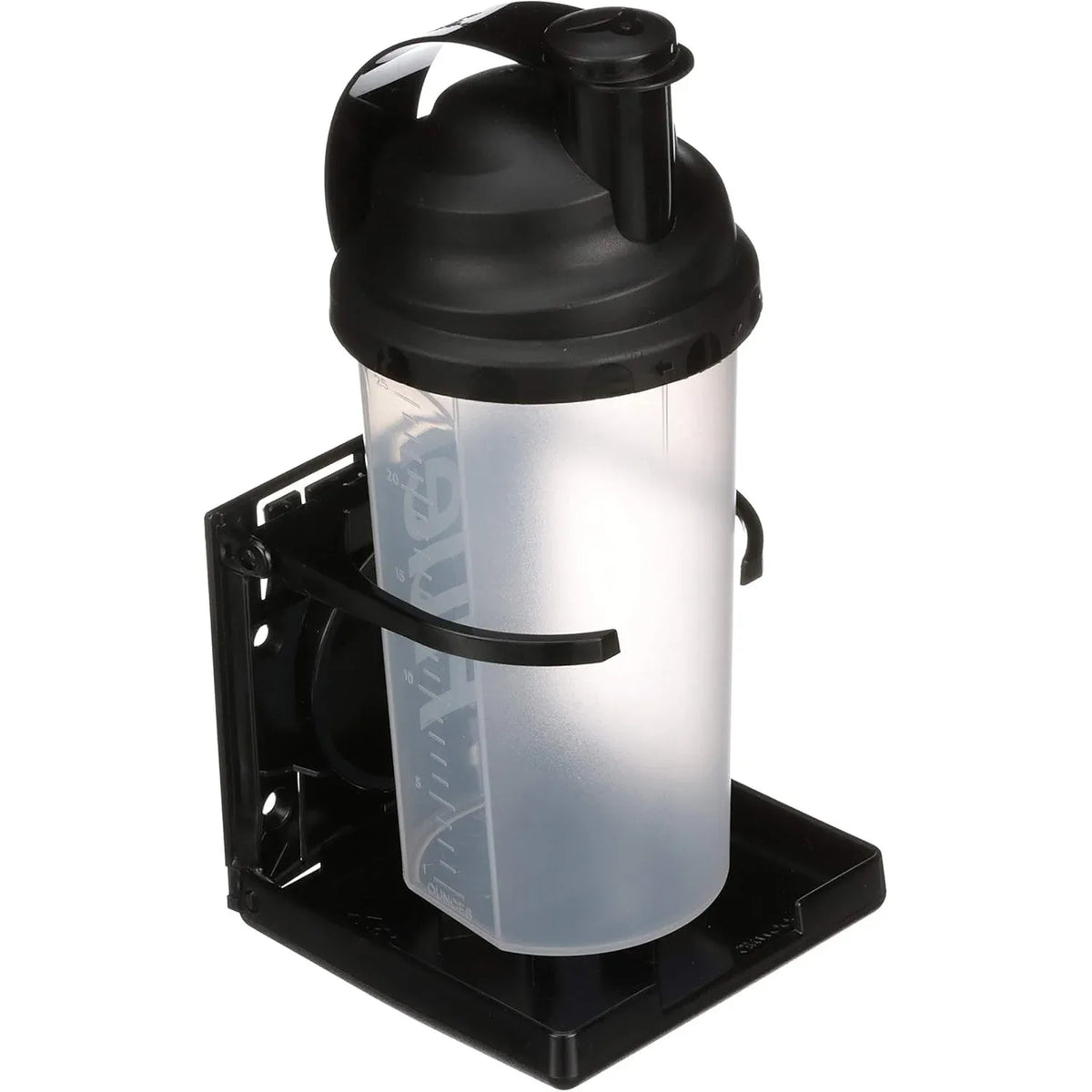 Attwood Marine Fold-Up Drink Holder, Dual Ring, Polycarbonate, 7/8 in Closed Depth — Quality Boat Parts