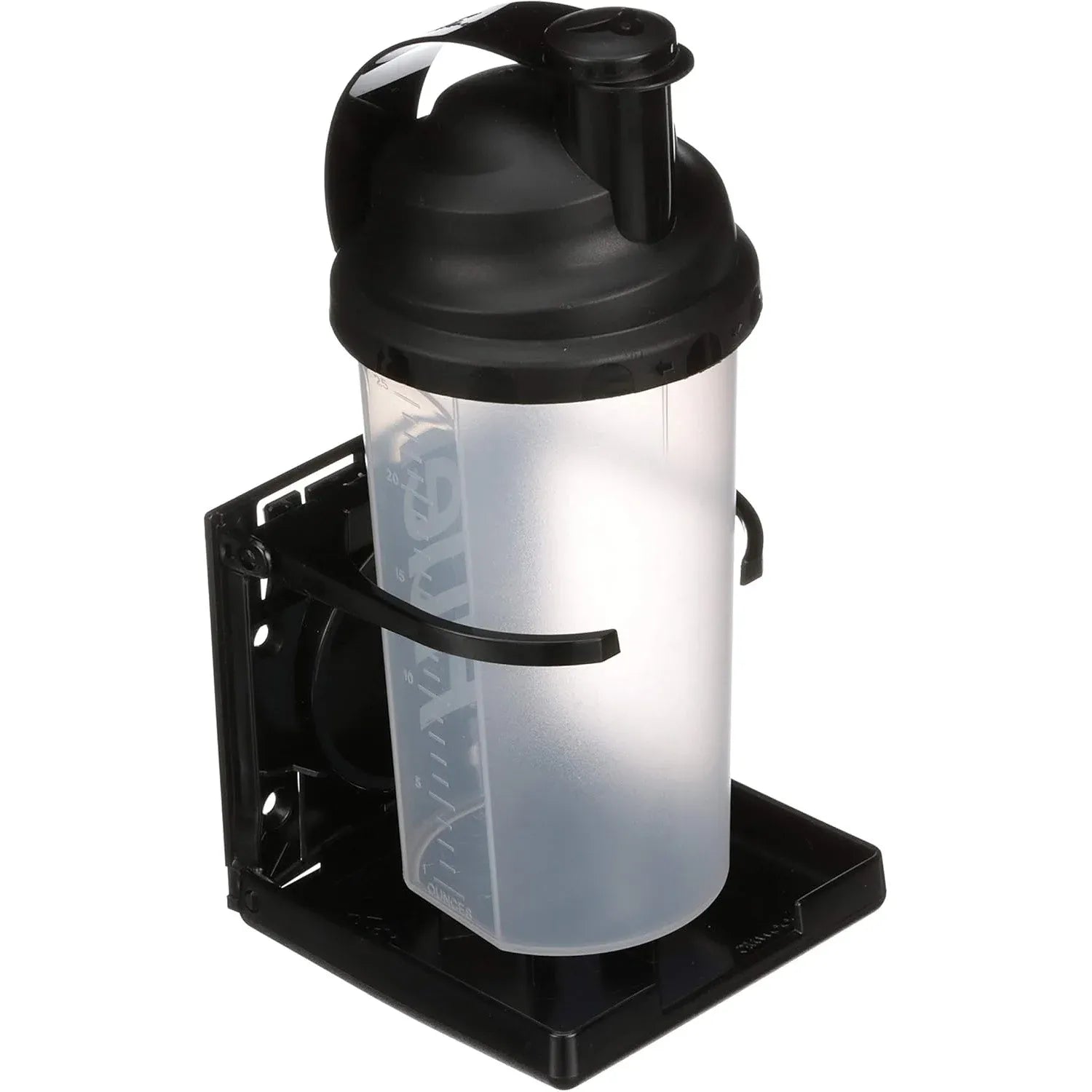 Attwood Marine Fold-Up Drink Holder, Dual Ring, Polycarbonate, 7/8 in Closed Depth — Quality Boat Parts