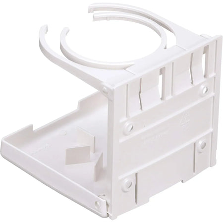 Attwood Marine Fold-Up Drink Holder, Dual Ring, Polycarbonate, 7/8 in Closed Depth — Quality Boat Parts