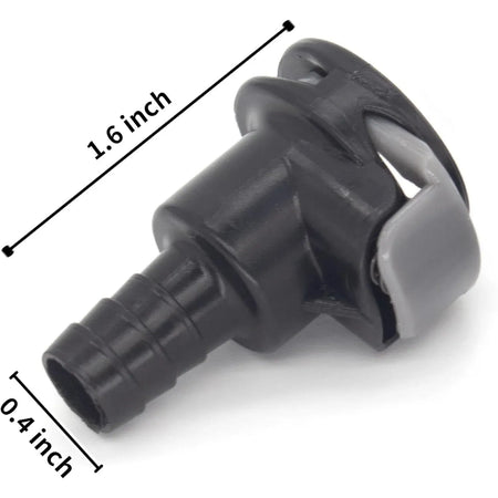 Attwood Marine Universal Sprayless Fuel Line Connector, Check Valves — Quality Boat Parts