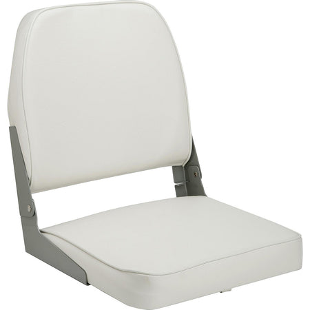 Attwood Marine Swivl-Eze Low Back Padded Flip Seat, 15 x 16 x 16 in, ABYC B, UV and Mildew-Resistant Vinyl — Quality Boat Parts