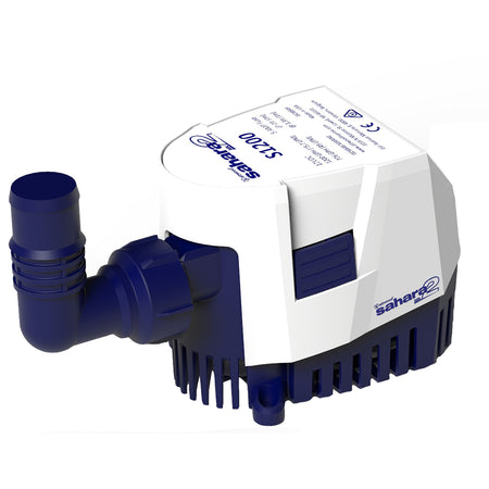Attwood Marine Sahara MK2 Automatic Bilge Pump, X-Air Impeller, SteadySwitch — Quality Boat Parts