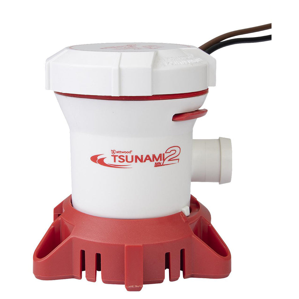 Attwood Marine Tsunami MK2 Manual Bilge Pump, X-Air Impeller, 90° Rotatable Outlet — Quality Boat Parts