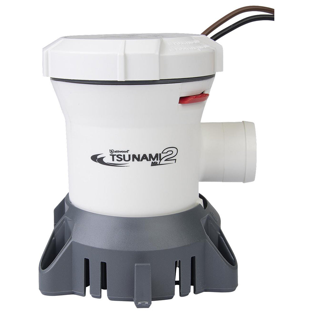 Attwood Marine Tsunami MK2 Manual Bilge Pump, X-Air Impeller, 90° Rotatable Outlet — Quality Boat Parts