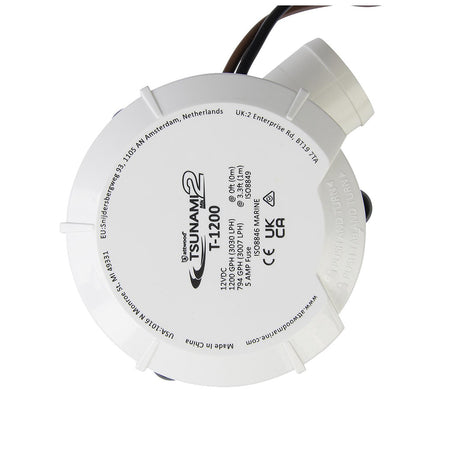 Attwood Marine Tsunami MK2 Manual Bilge Pump, X-Air Impeller, 90° Rotatable Outlet — Quality Boat Parts