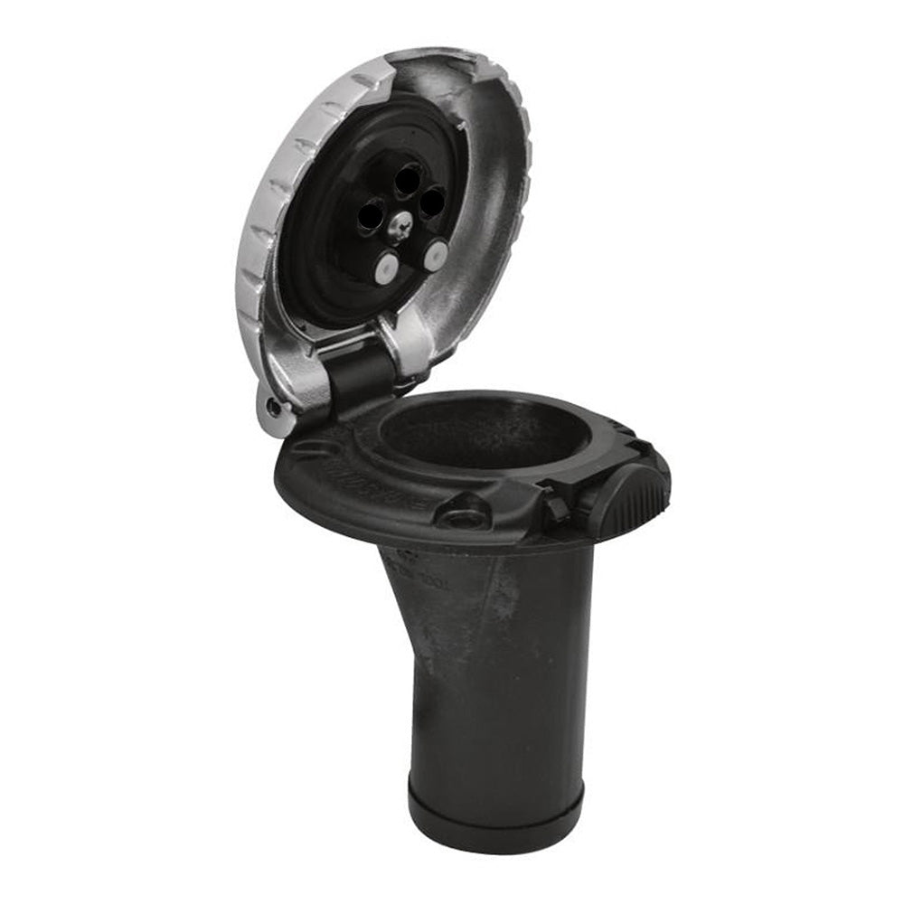 Attwood Marine Deck Fill for Pressure Relief Systems, 1-1/2 in Fill Hose, 5/8 in Vent Hose, 1 psi, 4-18 GPM — Quality Boat Parts