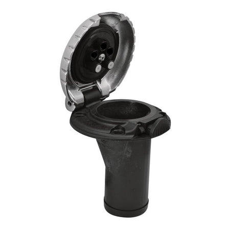 Attwood Marine Deck Fill for Pressure Relief Systems, 1-1/2 in Fill Hose, 5/8 in Vent Hose, 1 psi, 4-18 GPM — Quality Boat Parts