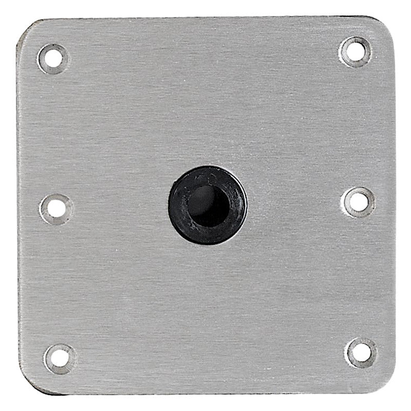 Attwood Marine Lock'N-Pin Seat Pedestal Base, For 3/4 in Posts, 7 x 7 in, ABYC Type B — Quality Boat Parts
