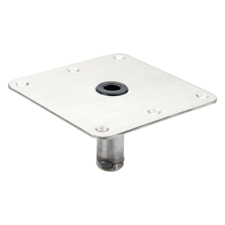 Attwood Marine Lock'N-Pin Seat Pedestal Base, For 3/4 in Posts, 7 x 7 in, ABYC Type B — Quality Boat Parts