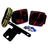 Attwood Marine Submersible Trailer Light Kit, Wiring Harness, License Plate Bracket — Quality Boat Parts