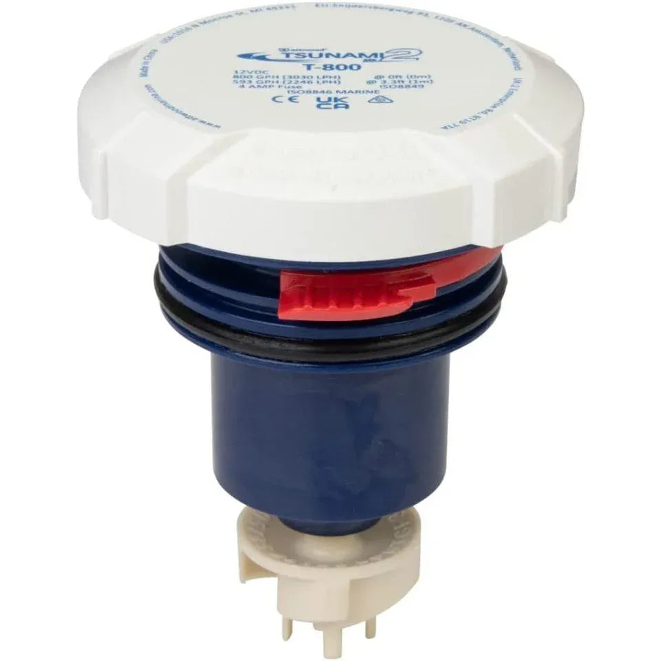 Attwood Marine Tsunami MK2 Replacement Motor Cartridge, For 56 Series Bilge and Aerator Pumps, 12V, X-Air Impeller — Quality Boat Parts