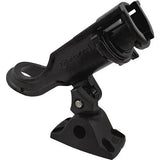 Attwood Marine Heavy Duty Adjustable Rod Holder, 180° Vertical Adjustment, For Casting and Spinning Rods — Quality Boat Parts
